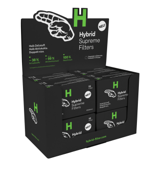 Hybrid Supreme Aktivkohlefilter - 6.4mm 55 Stk